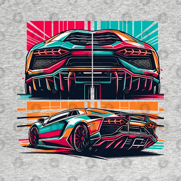 Lamborghini Aventador by Vehicles-Art